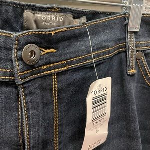 Brand New Torrid Luxe Slim Boot Size 24W